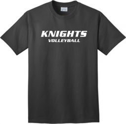 Core Cotton Tee, Charcoal